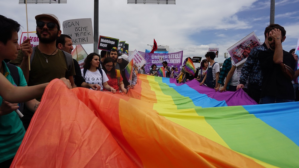 Rainbow scenes from 1th of May Celebrations Kaos GL - News Portal for LGBTI+